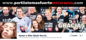 Apoyo a Alba Ojeda Garcia