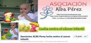 Asociación Alba Perez. Lucha contra el cáncer infantil